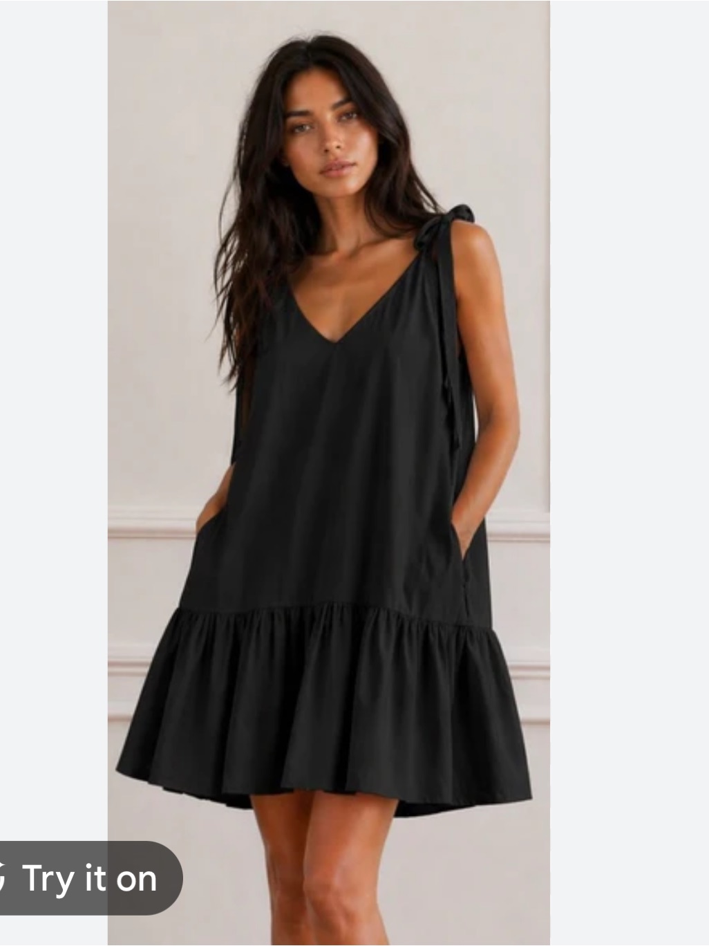 Monica Nera Maya Dress In Black